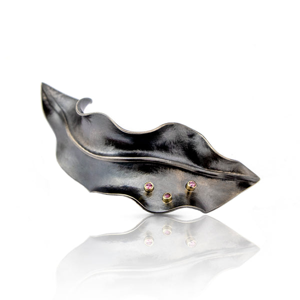 unique leaf pin forged