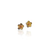 Small flower earring gold and silver