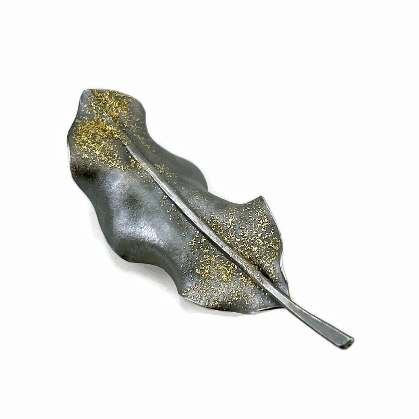 Mossy Leaf Brooch